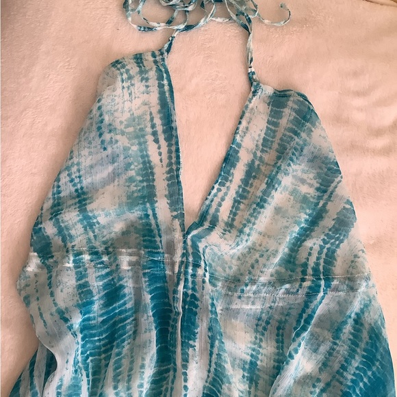 NWOT  Semi Sheer Swim Coverup Long - Picture 11 of 14